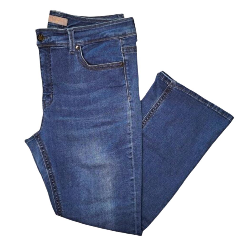 Melissa McCarthy Seven7 Dark Wash Boot Cut Jeans Plus Size 18